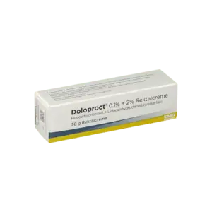 Долопрокт® 1 mg/g +20 mg/g, ректален крем