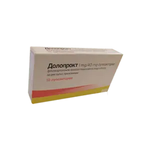 Doloproct® 1 mg/40 mg, suppositories